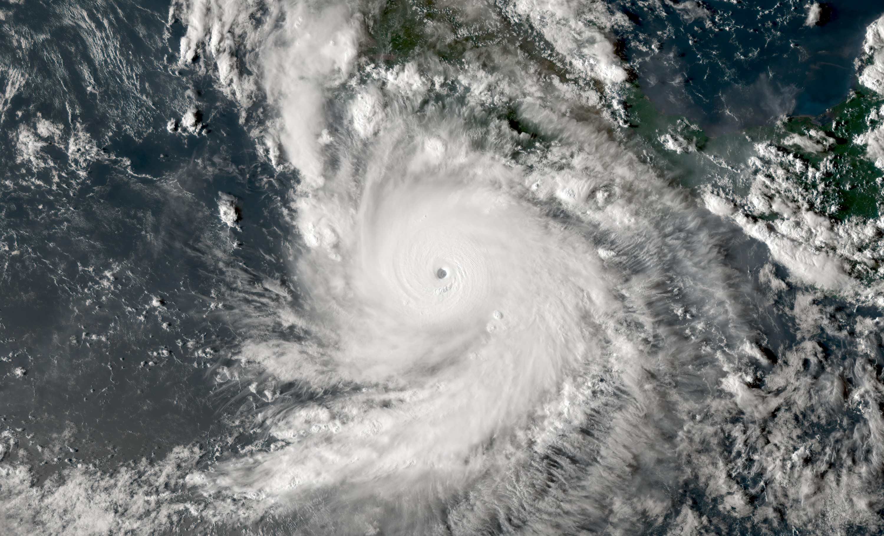 Category 5 Hurricane Polo off southwestern Mexico — satellite view